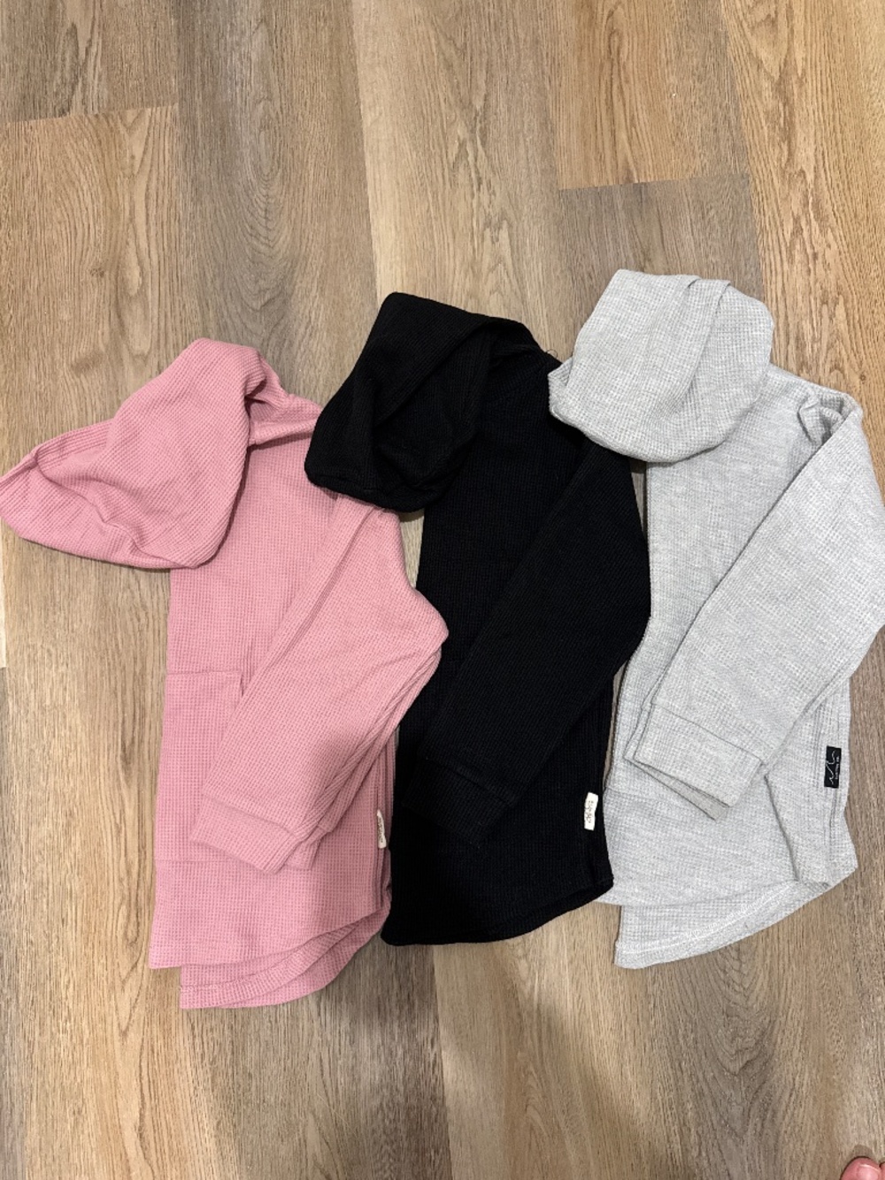 Surfside co 3 hooded waffle shirts